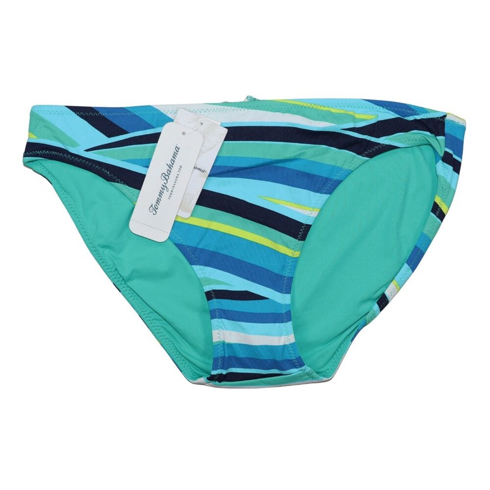 Tommy Bahama XS Winding Wave Reversible Bikini Bottom Women's Swimwear NWT